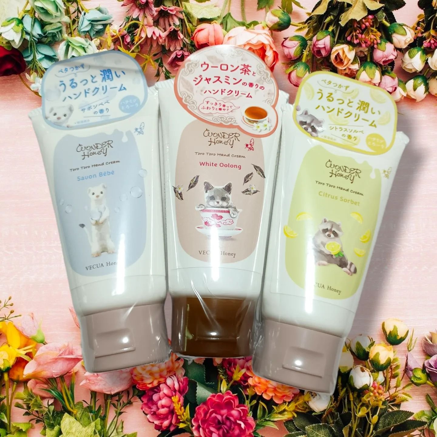 ワンダーハニー とろとろハンドクリーム ホワイトウーロン ホワイトウーロン/VECUA Honey/ハンドクリームを使ったクチコミ（1枚目）