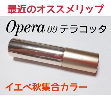 オペラ リップティント N 09 テラコッタ/OPERA/口紅を使ったクチコミ（1枚目）