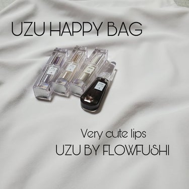 38℃/99℉ LIPSTICK  ＜YOU＞ ±0　CLEAR-HOLOGRAM/UZU BY FLOWFUSHI/口紅を使ったクチコミ（1枚目）