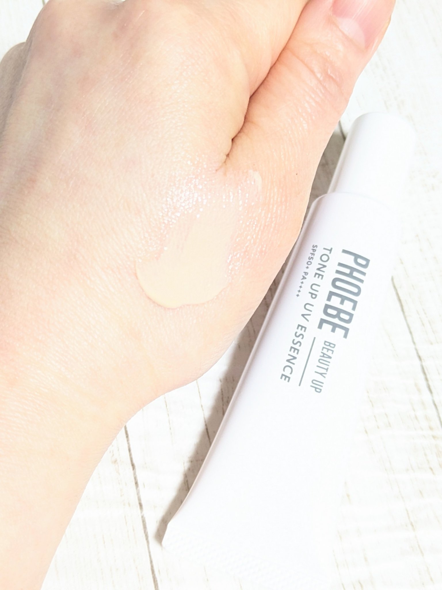 トーンアップUVエッセンス/PHOEBE BEAUTY UP/化粧下地を使ったクチコミ（2枚目）