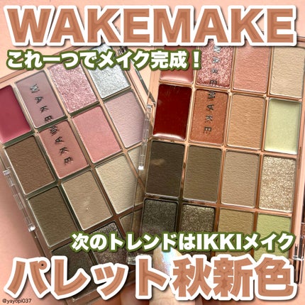 ソフトブラーリングアイパレット/wakemake/アイシャドウパレットを使ったクチコミ(1枚目)