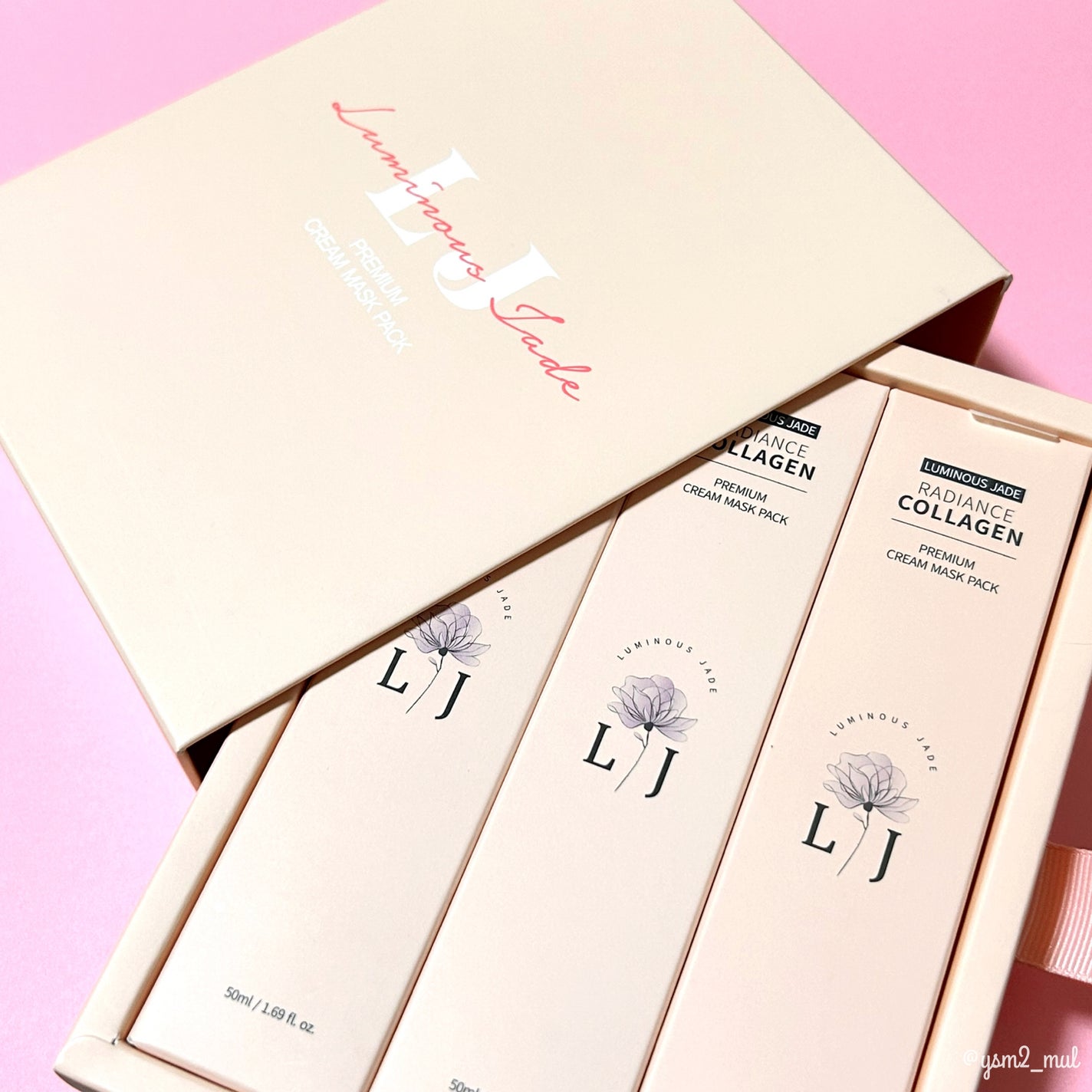 ラディアンスコラーゲンプレミアムクリームマスクパック/ LUMINOUS JADE/シートマスク・パックを使ったクチコミ(7枚目)