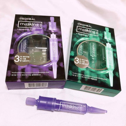 マスキング レイアリング アンプル /MEDIHEAL/美容液を使ったクチコミ(1枚目)