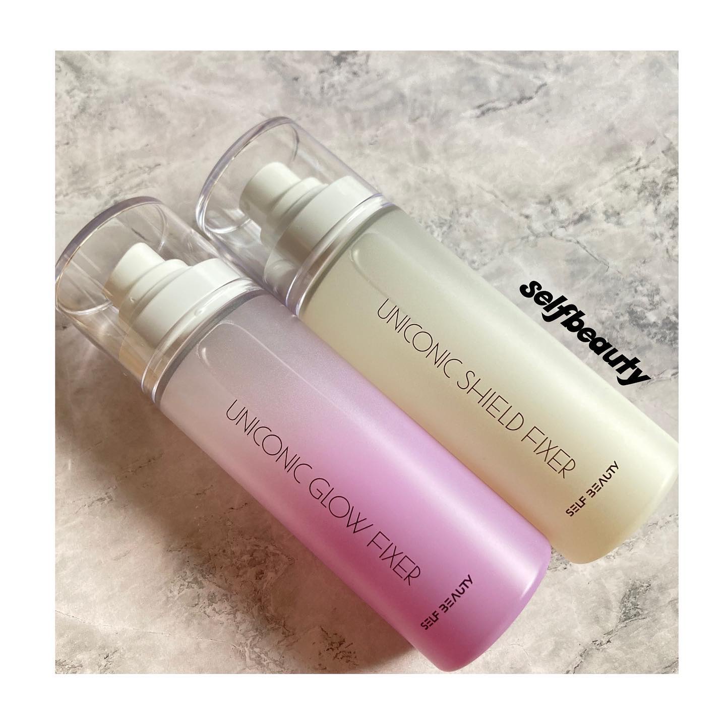 ユニコーン メイクアップグローフィックスミスト/SELF BEAUTY/フィックスミストを使ったクチコミ（1枚目）