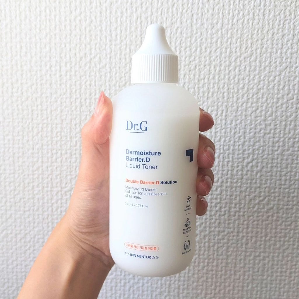 ザモイスチャーバリアDリキッドトナー/Dr.G/化粧水を使ったクチコミ(1枚目)