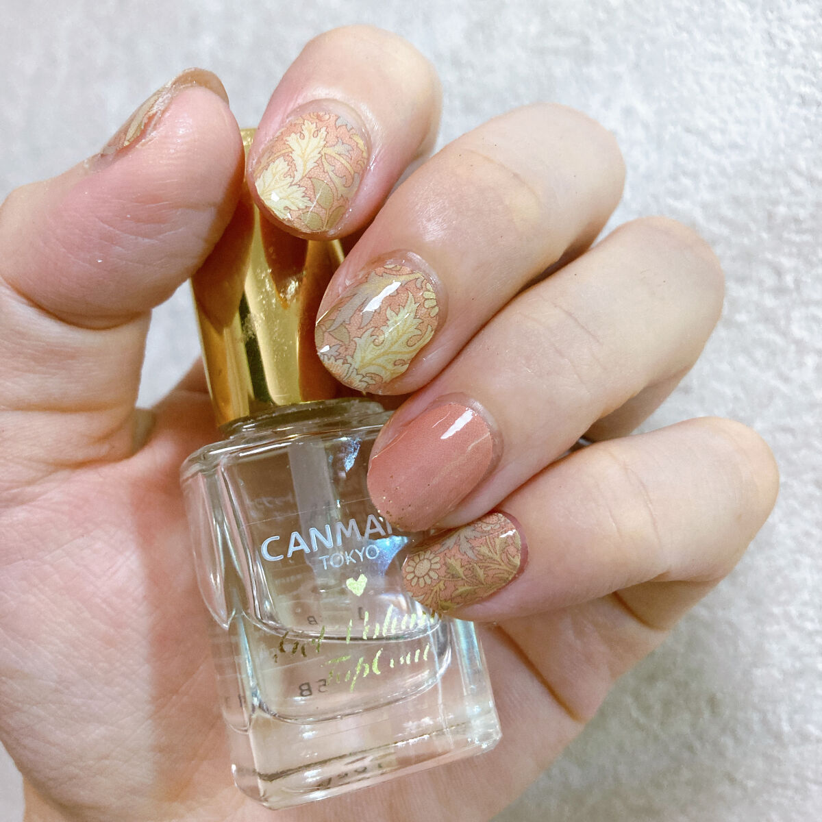 ジェルボリュームトップコート/キャンメイク/ネイルトップコートを使ったクチコミ（3枚目）