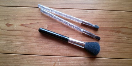 シャドウブラシ/セリア/メイクブラシを使ったクチコミ(1枚目)