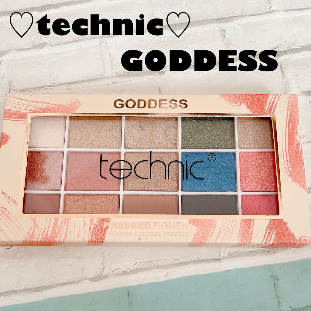 technic/technic/アイシャドウパレットを使ったクチコミ（1枚目）