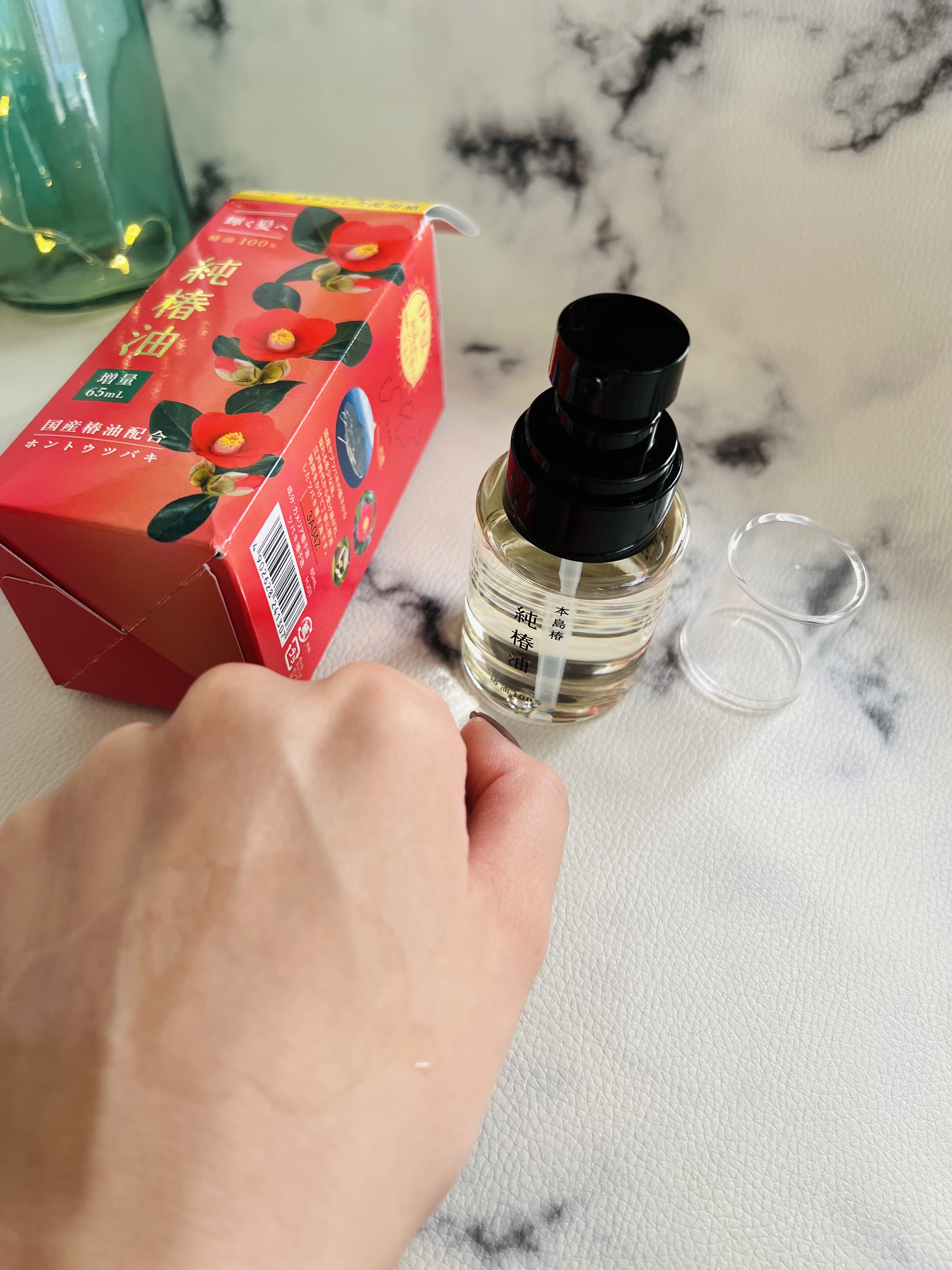 本島椿純椿油/本島椿/ヘアオイルを使ったクチコミ（3枚目）
