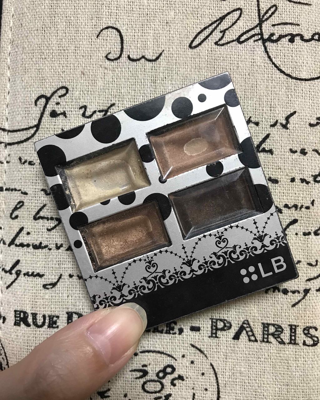 ゴージャスアイズ ゴージャスブラウン/LB/アイシャドウパレットを使ったクチコミ（1枚目）