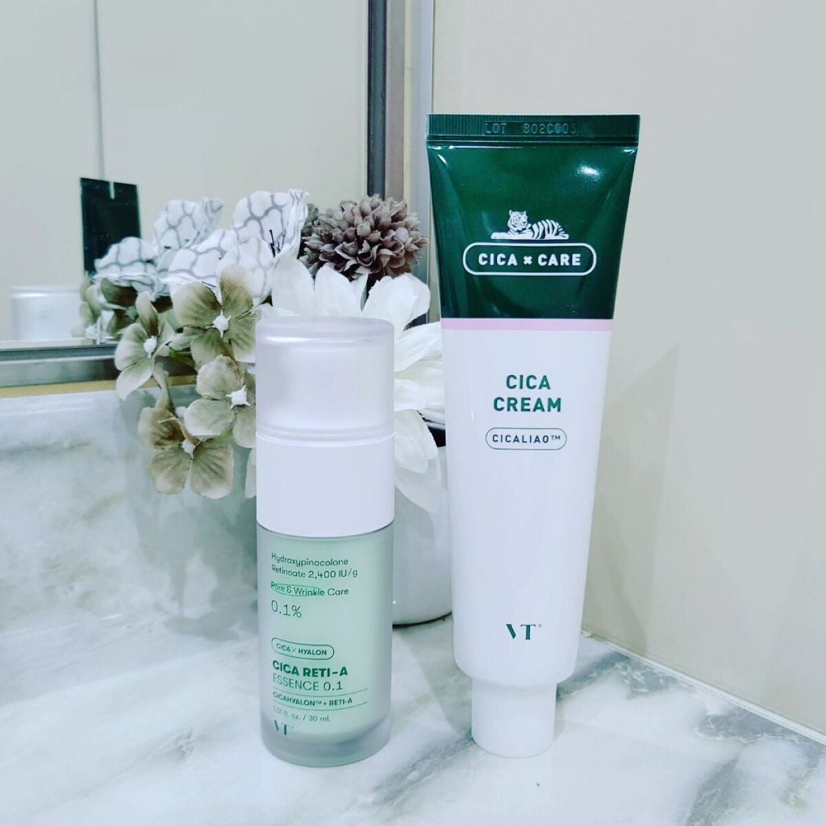 CICA クリーム/VT/フェイスクリームを使ったクチコミ(1枚目)