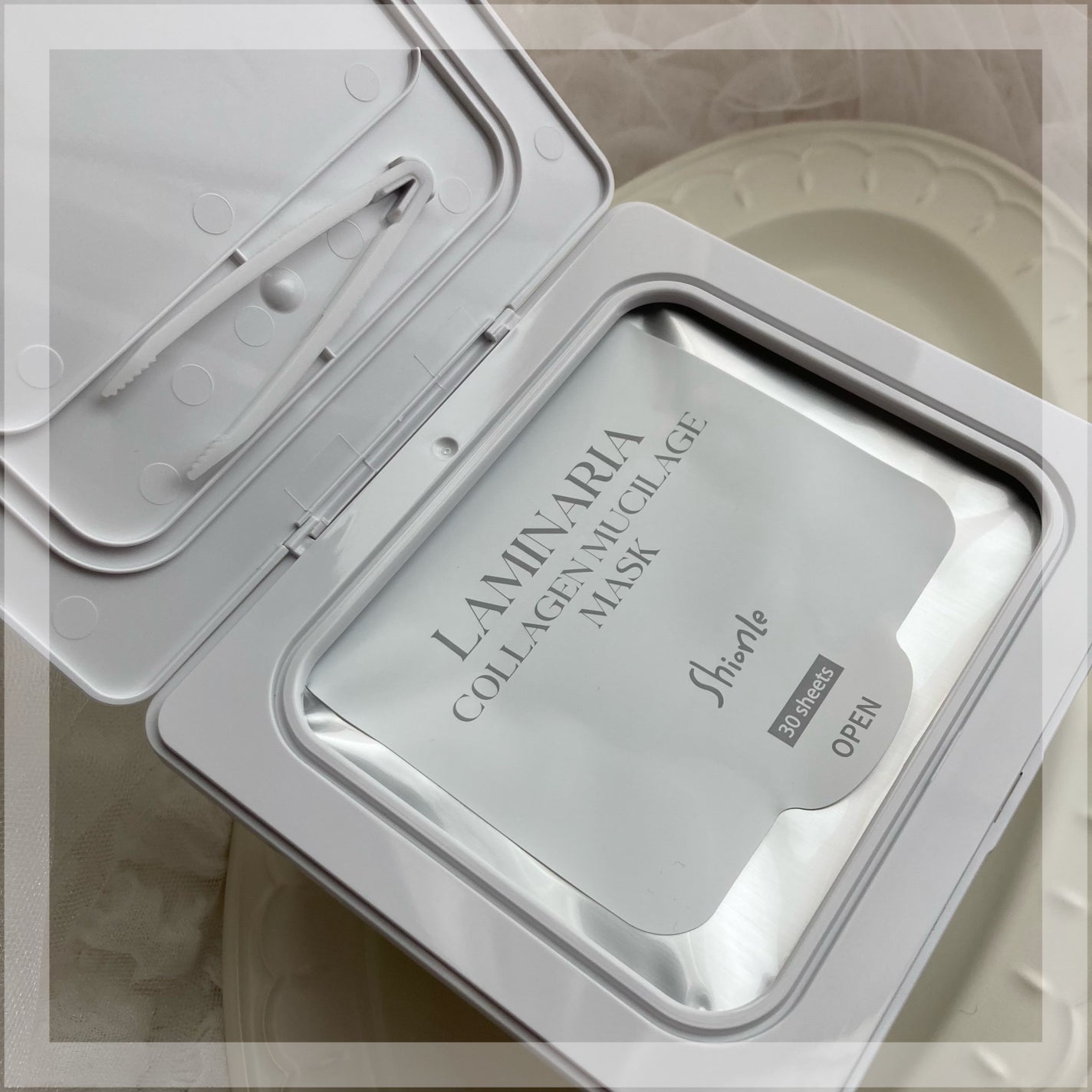 ラミナリア コラーゲン ミューシレージマスク/ShionLe/シートマスク・パックを使ったクチコミ(3枚目)
