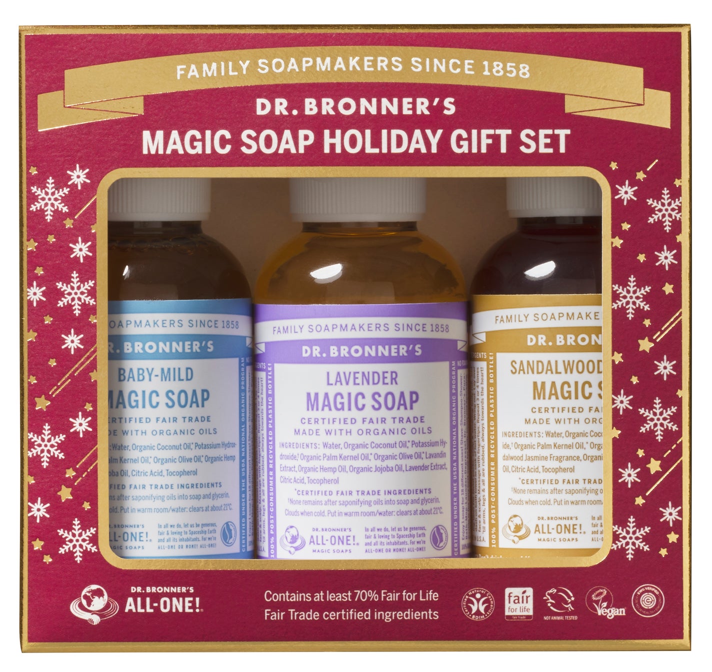マジックソープ ホリデーギフトセット ドクターブロナー
