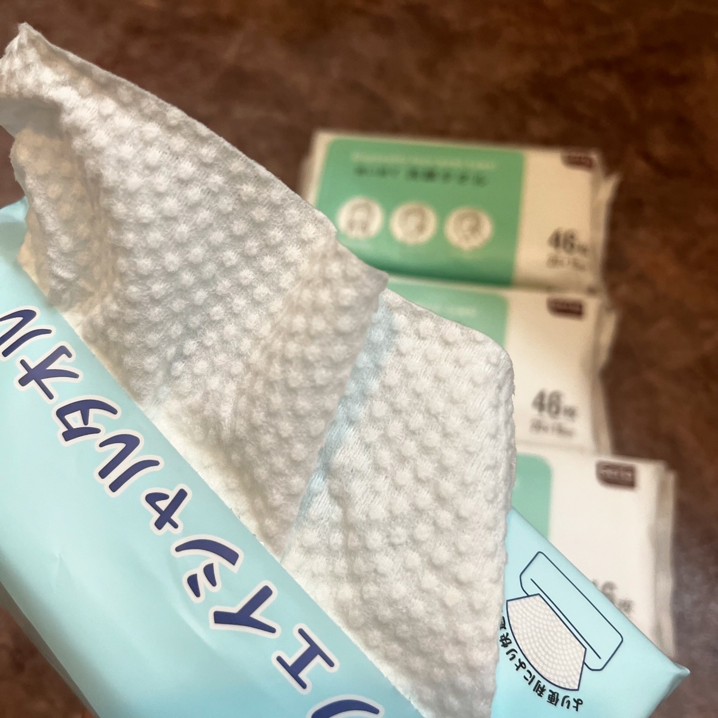 使い捨て洗顔タオル/セリア/クレンジングタオルを使ったクチコミ（2枚目）