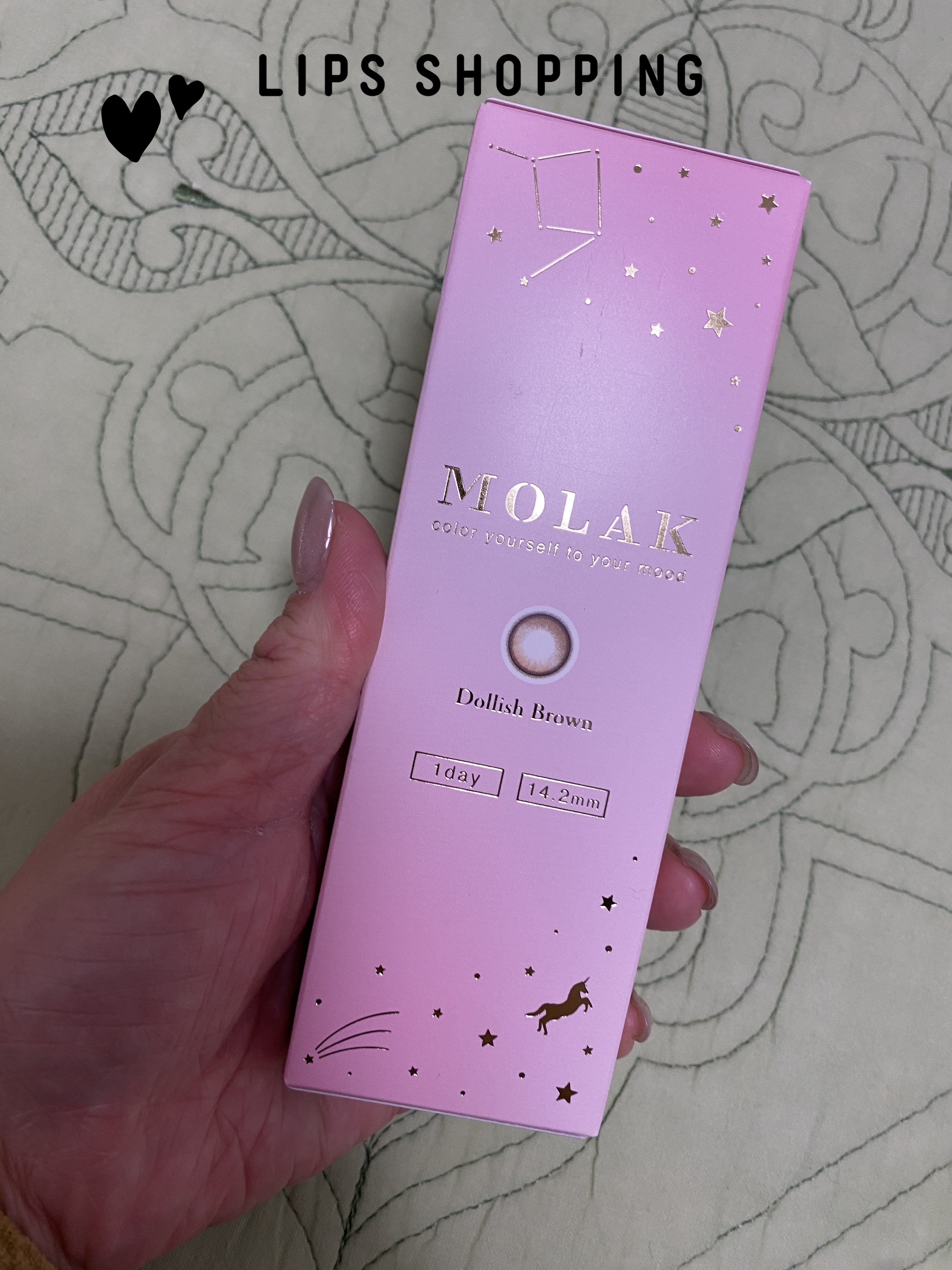 MOLAK 1day ドーリッシュブラウン/MOLAK/ワンデー（１DAY）カラコンを使ったクチコミ（1枚目）
