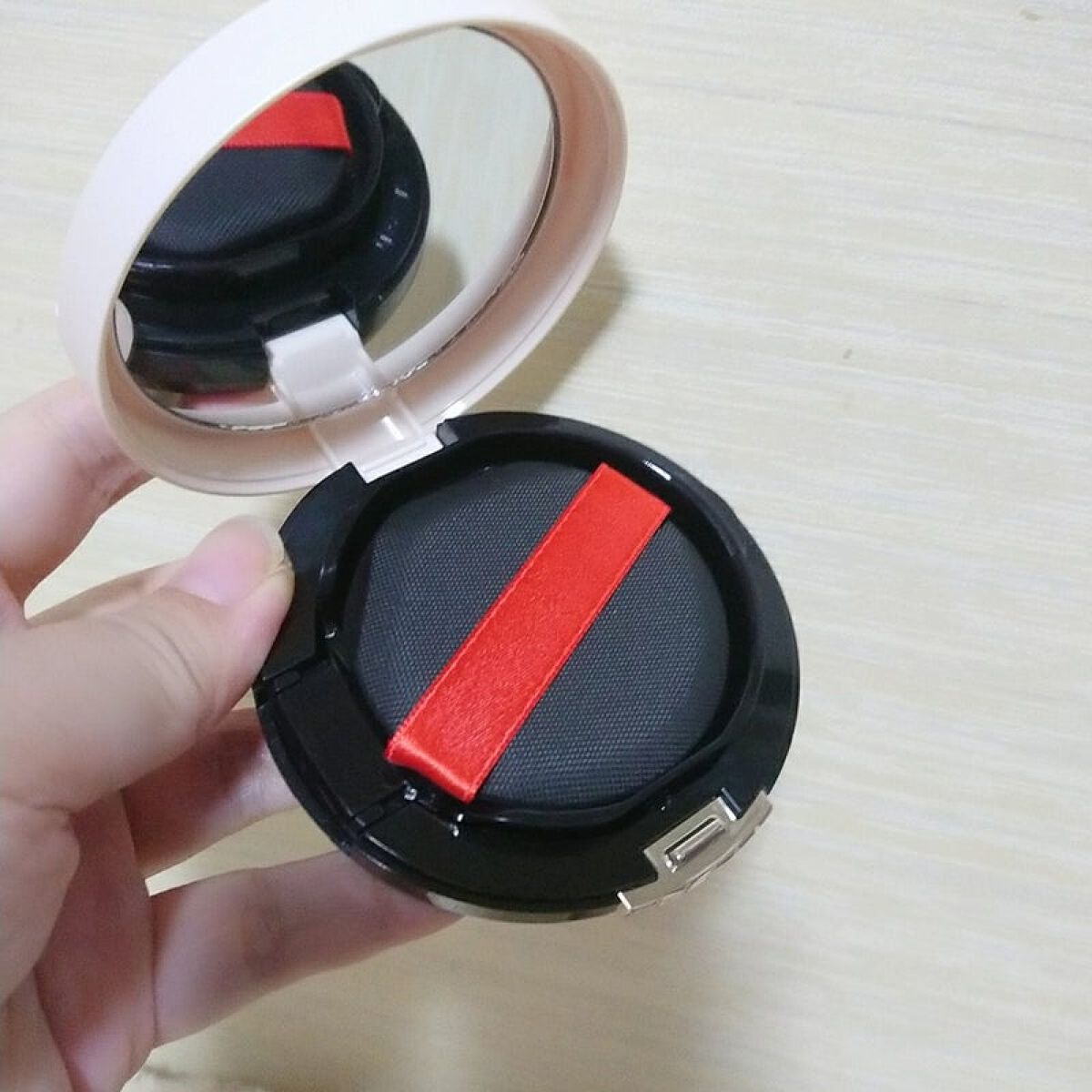 ドラマティッククッションジェリー/マキアージュ/クッションファンデーションを使ったクチコミ(3枚目)