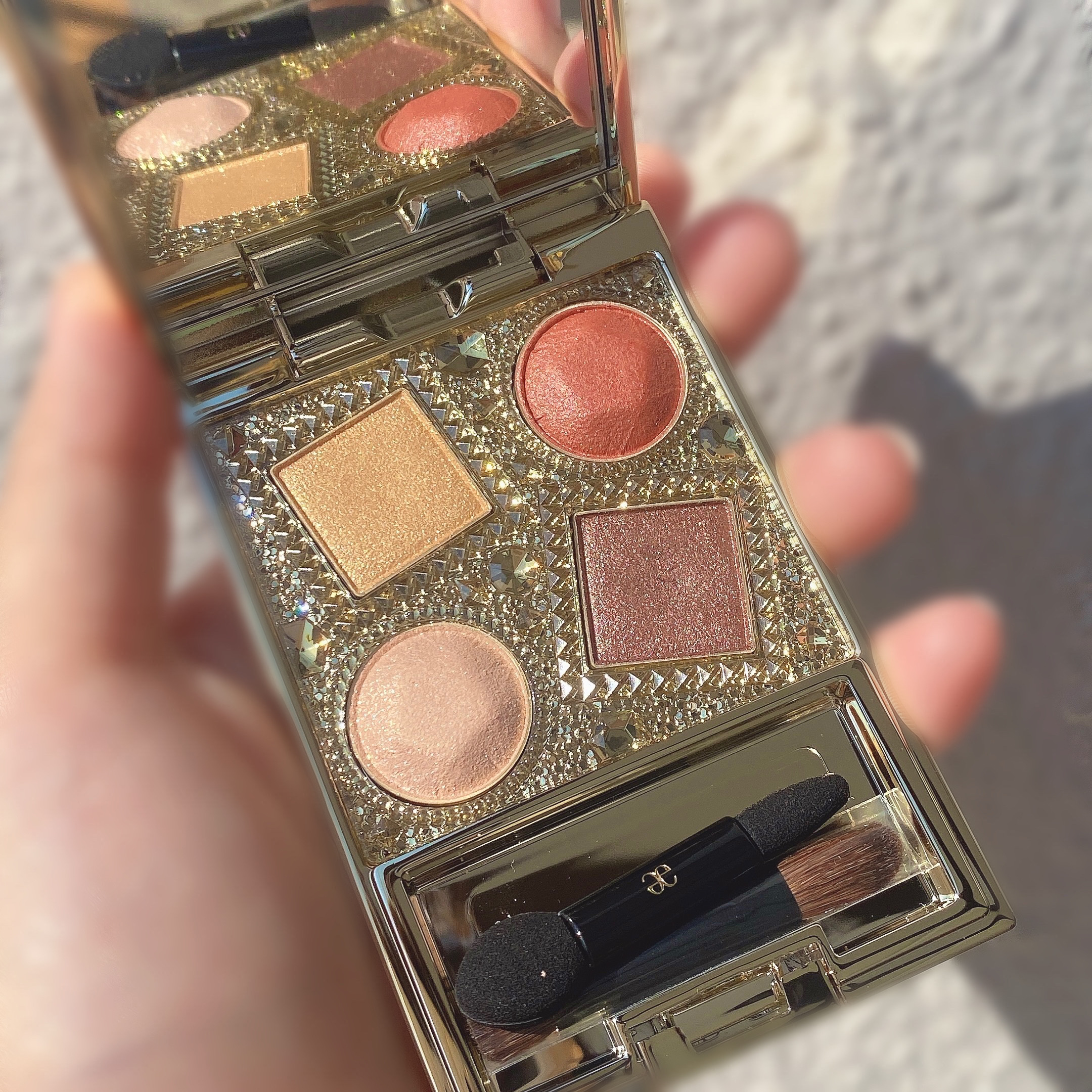 エレガンス コフレ パルボヌール/Elégance/メイクアップキットを使ったクチコミ（3枚目）