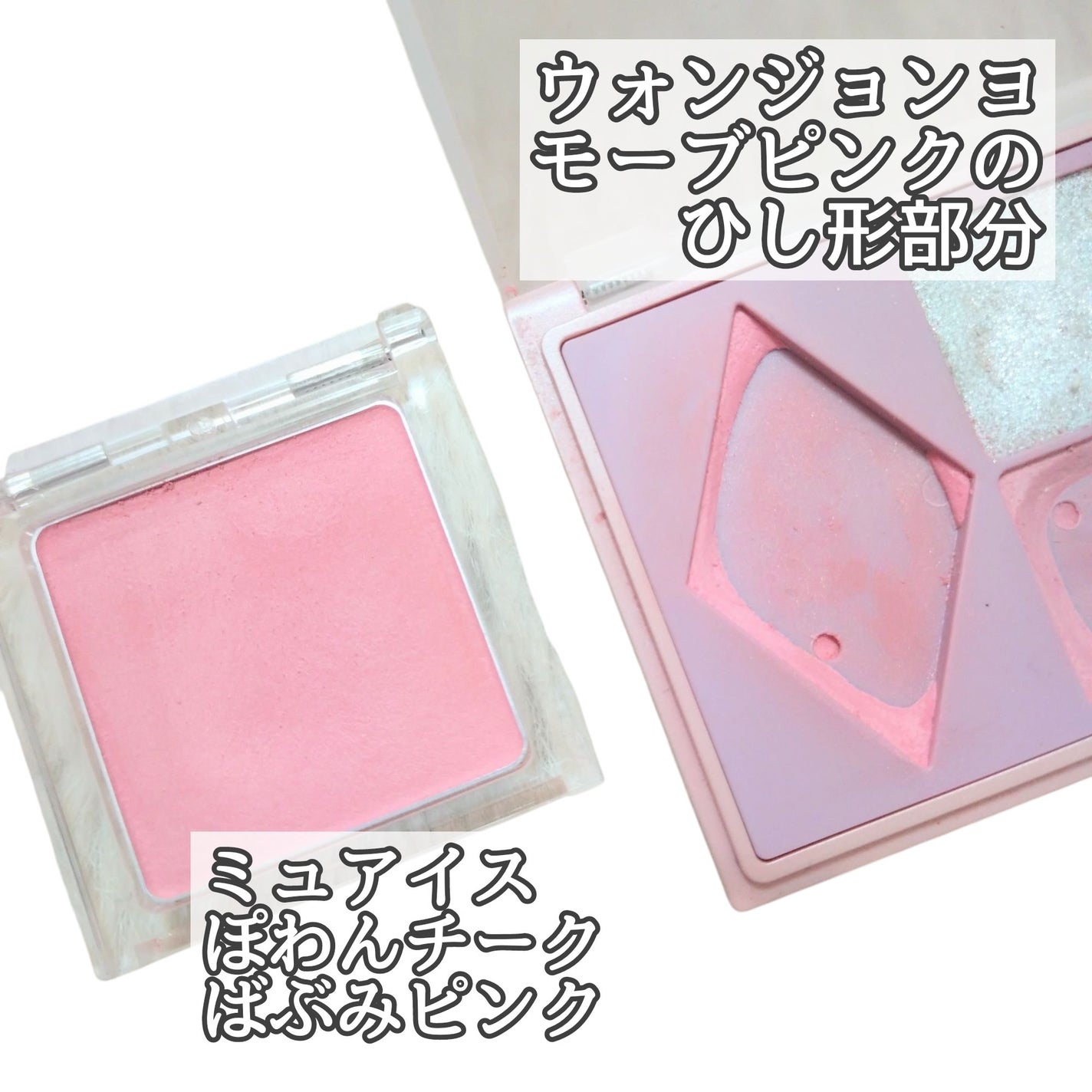 ウォンジョンヨ W デイリームードアップパレット /Wonjungyo/アイシャドウパレットを使ったクチコミ(2枚目)