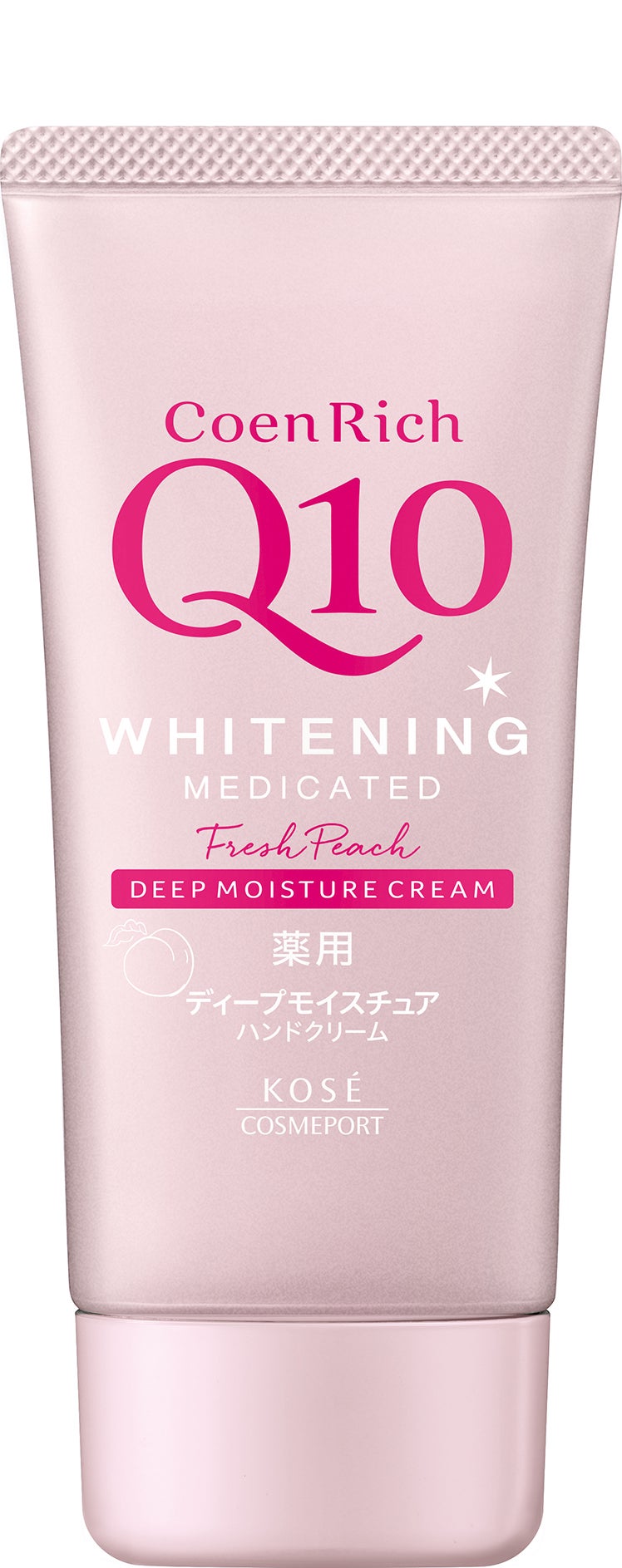 コエンリッチ 薬用ホワイトニング ハンドクリーム ディープモイスチュア もぎたてピーチの香り【医薬部外品】 コエンリッチQ10