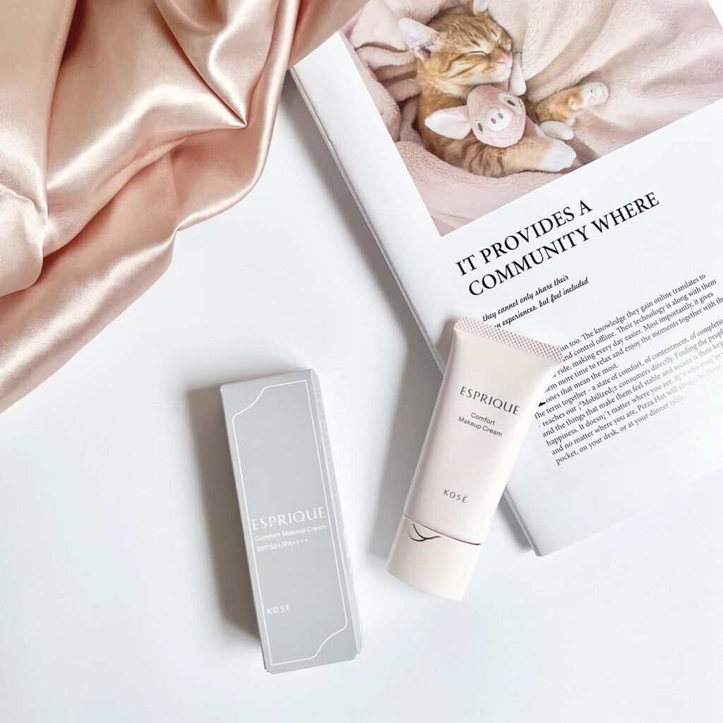 コンフォート メイククリーム〈色つき美容クリーム〉/ESPRIQUE/化粧下地を使ったクチコミ(1枚目)