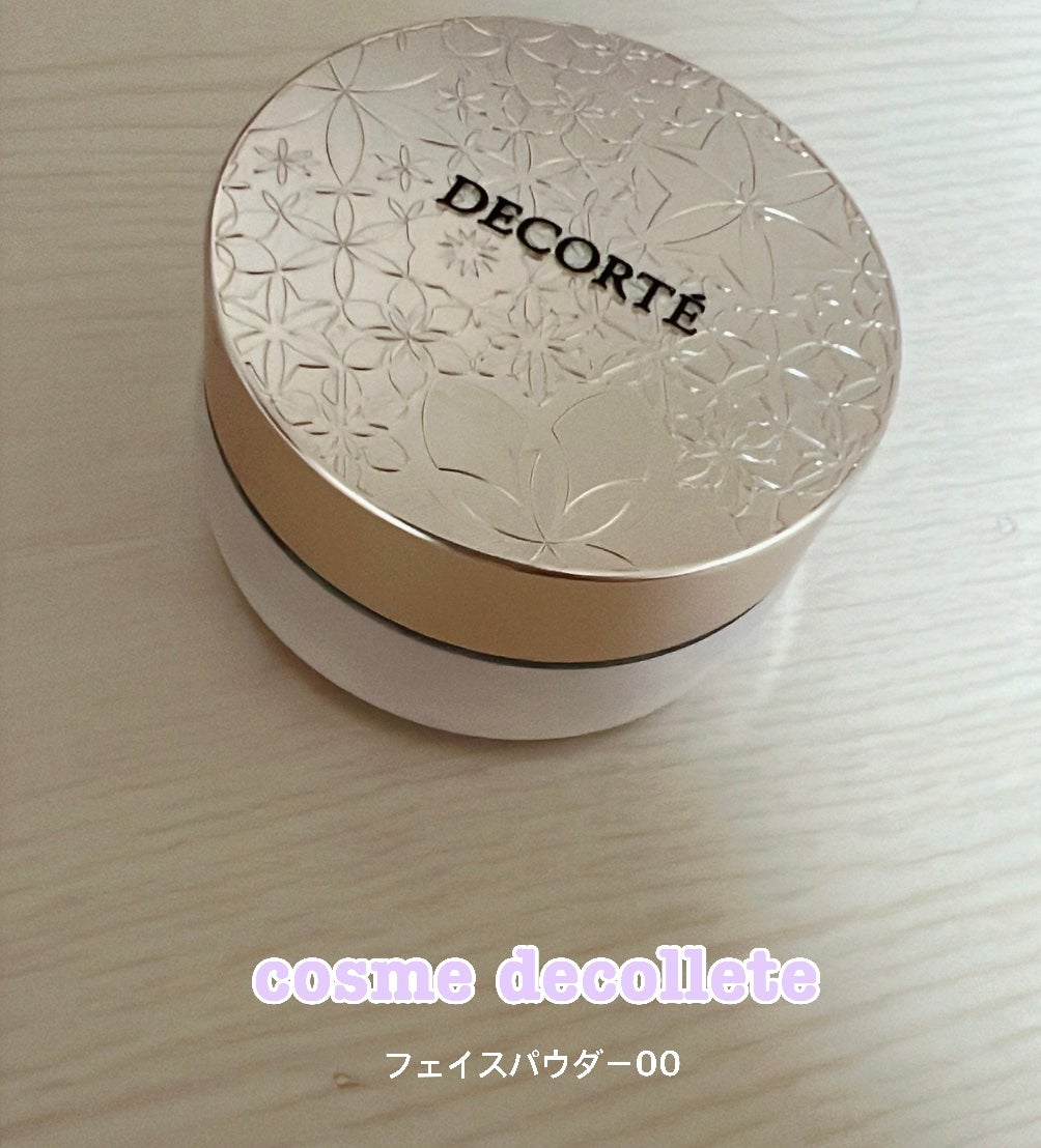 フェイスパウダー/DECORTÉ/ルースパウダーを使ったクチコミ(1枚目)