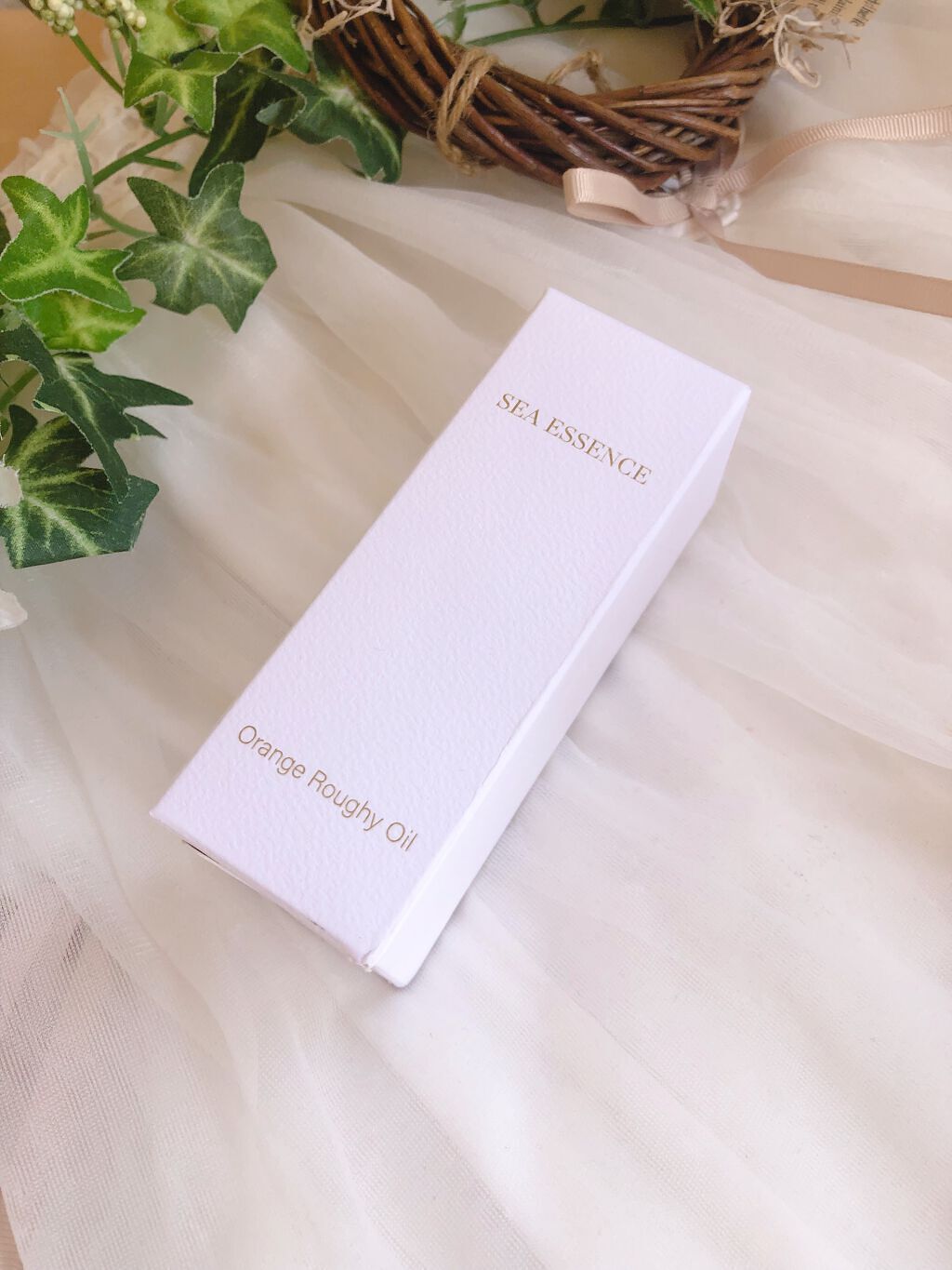 オレンジラフィーオイル/SEA ESSENCE/フェイスオイルを使ったクチコミ(3枚目)