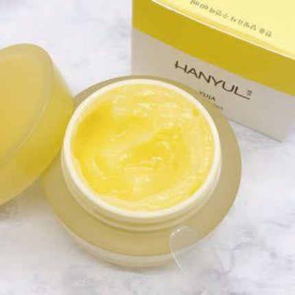 月光ゆず睡眠パック/HANYUL(ハンユル)/フェイスクリームを使ったクチコミ(3枚目)