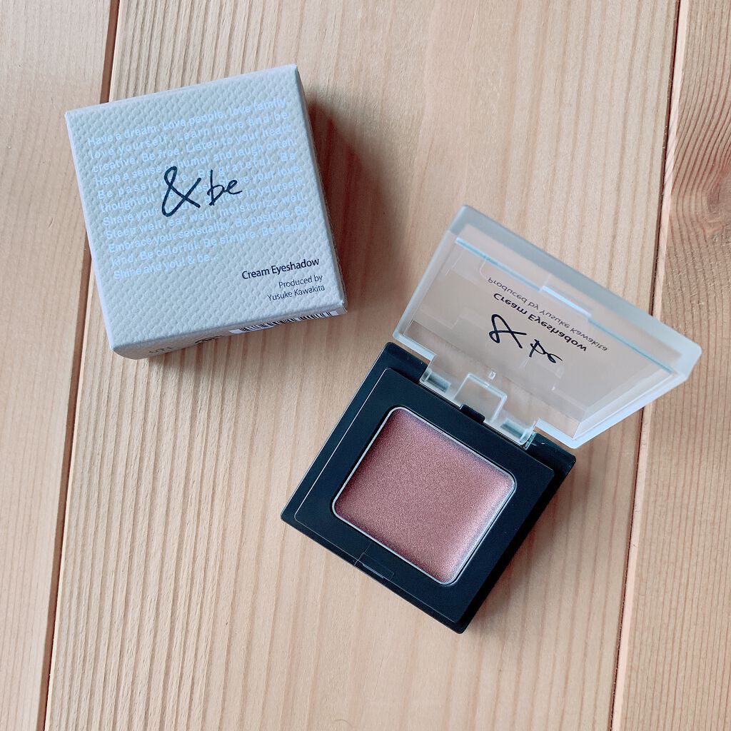 &be クリームアイシャドウ/&be/ジェル・クリームアイシャドウを使ったクチコミ(2枚目)
