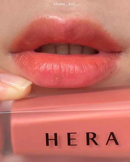 センシュアルパウダーマットリキッド/HERA/口紅を使ったクチコミ(2枚目)