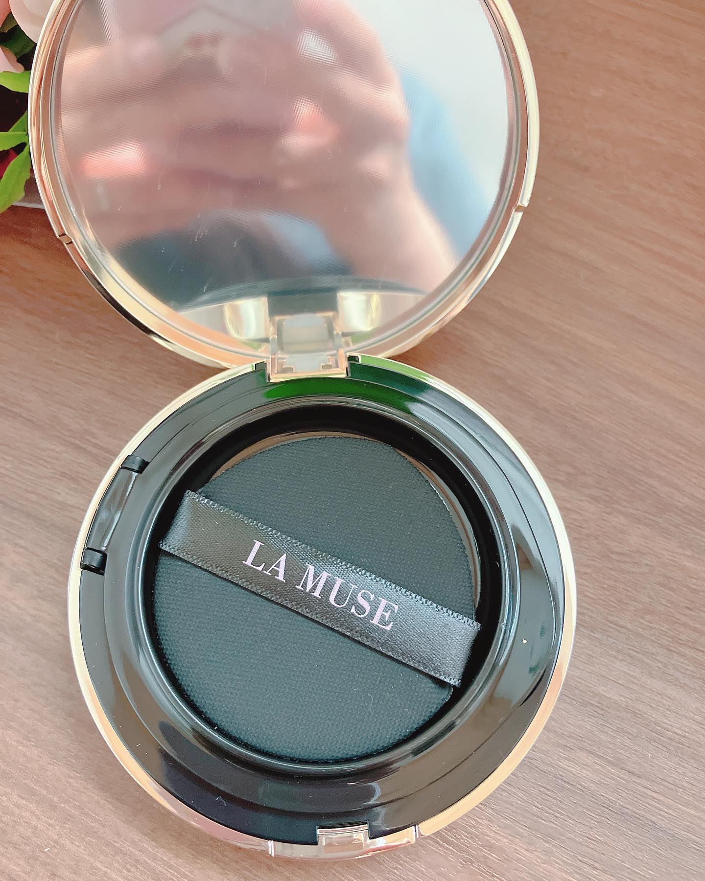 CORRECT CARE COMPLETE CC CUSHION/ラミューズ/クッションファンデーションを使ったクチコミ（2枚目）