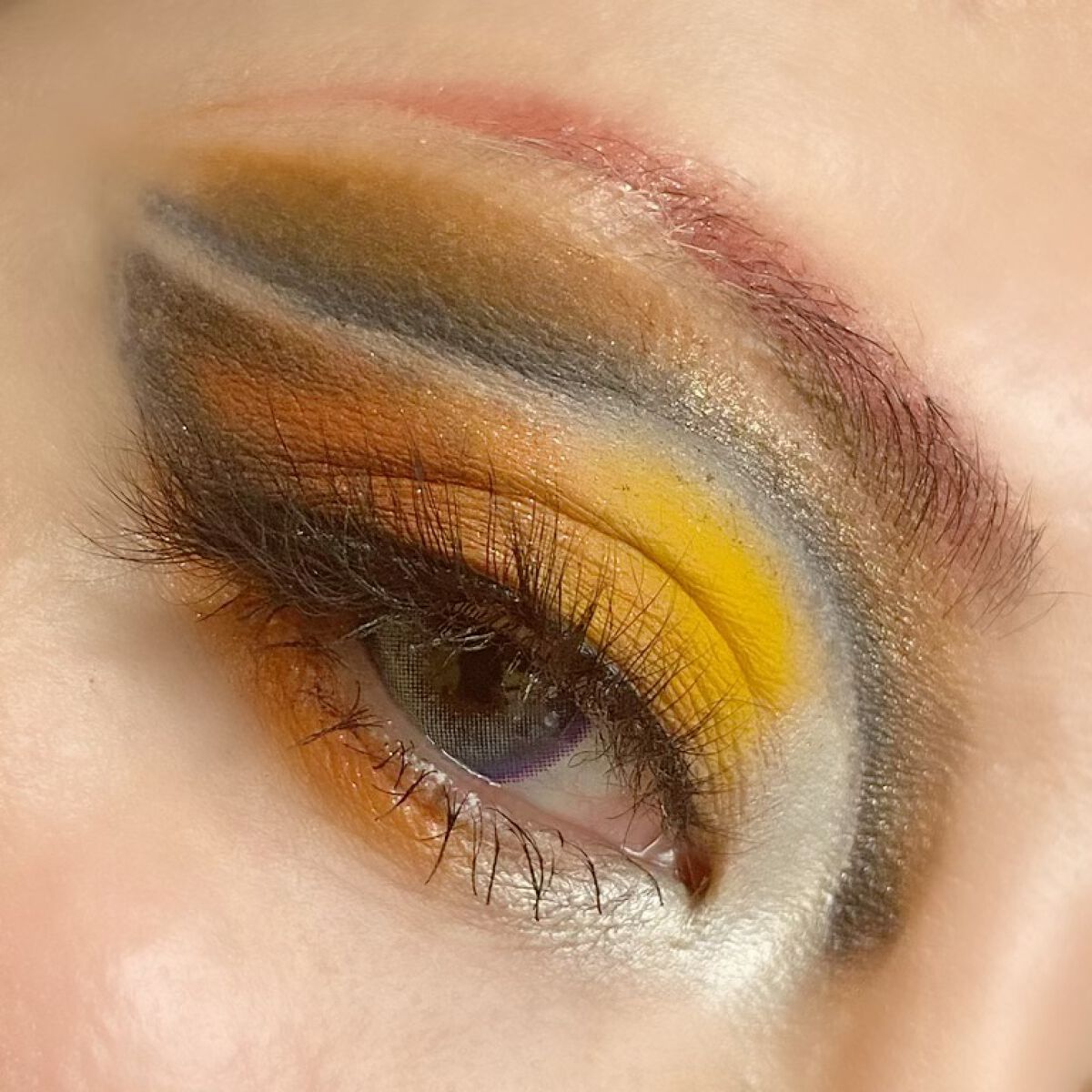 ヴィセ アヴァン シングルアイカラー 017 BLACK HOLE/Visée/単色アイシャドウを使ったクチコミ（3枚目）