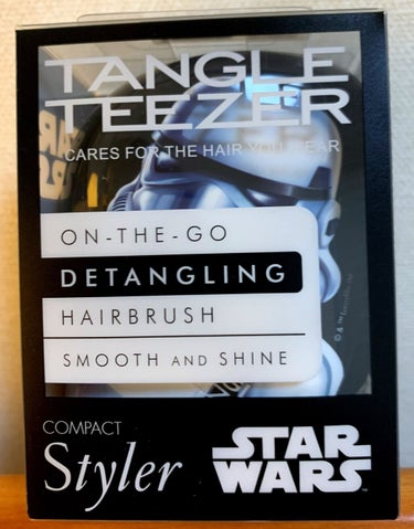 コンパクトスタイラー StarWars／ストームトルーパー/TANGLE TEEZER/ヘアブラシを使ったクチコミ（1枚目）