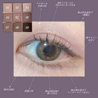 KEYBO FALL IN LOVE SHADOW PALETTE/keybo/アイシャドウパレットを使ったクチコミ（3枚目）