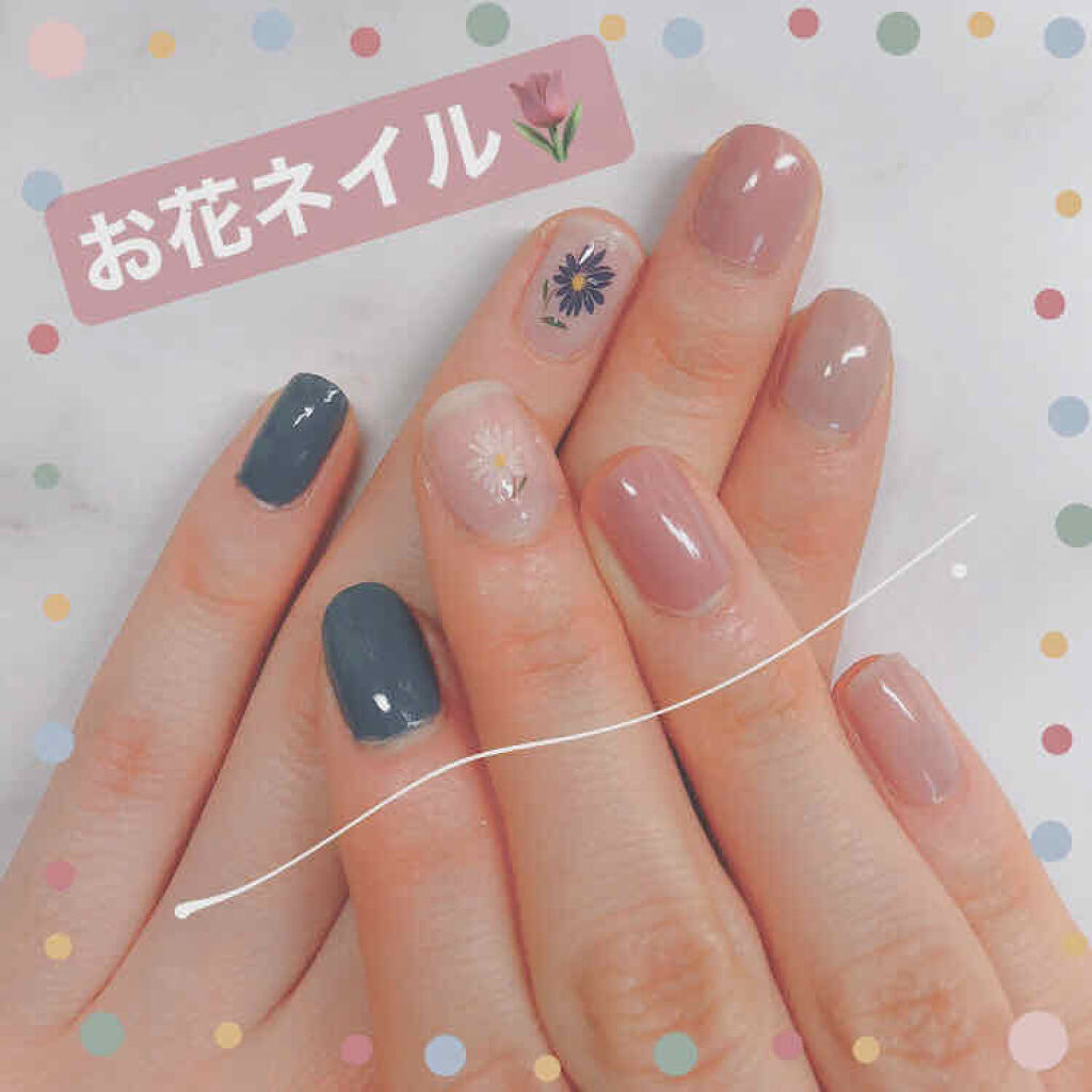 ジェルボリュームトップコート/キャンメイク/ネイルトップコートを使ったクチコミ（1枚目）