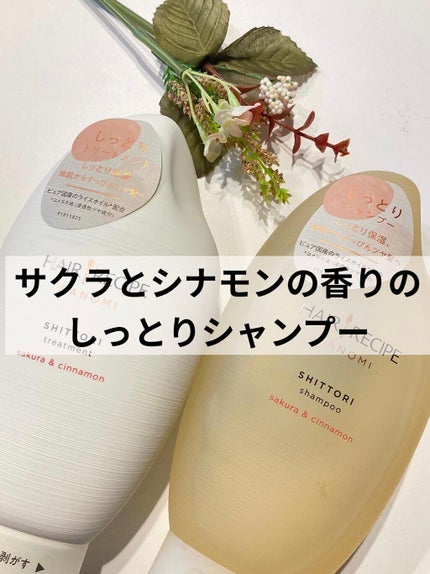 しっとり シャンプー/トリートメント/WANOMI/シャンプー・コンディショナーを使ったクチコミ(1枚目)