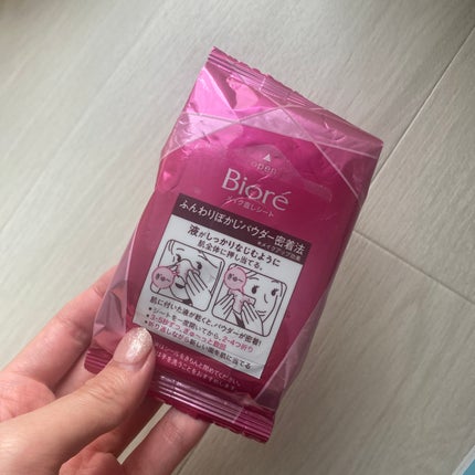 ビオレ メイク直しシート/ビオレ/フェイスシートを使ったクチコミ(1枚目)