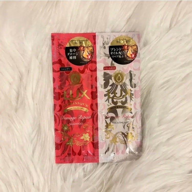 ルミニーク ダメージリペア シャンプー/トリートメント/LUX/市販シャンプーを使ったクチコミ(1枚目)