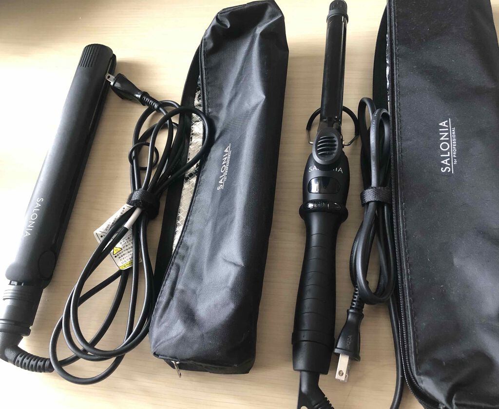 セラミックカール ヘアアイロン/SALONIA/カールアイロンを使ったクチコミ（2枚目）