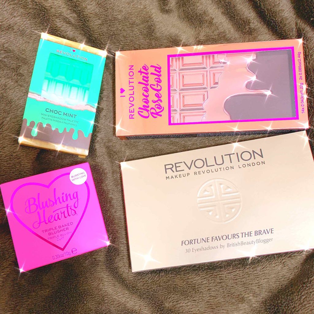 アイラブチョコレート/MAKEUP REVOLUTION/アイシャドウパレットを使ったクチコミ(1枚目)