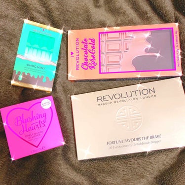 30アイシャドウパレット フォーチュンフェイバーズ ザブレイブ/MAKEUP REVOLUTION/アイシャドウパレットを使ったクチコミ（1枚目）