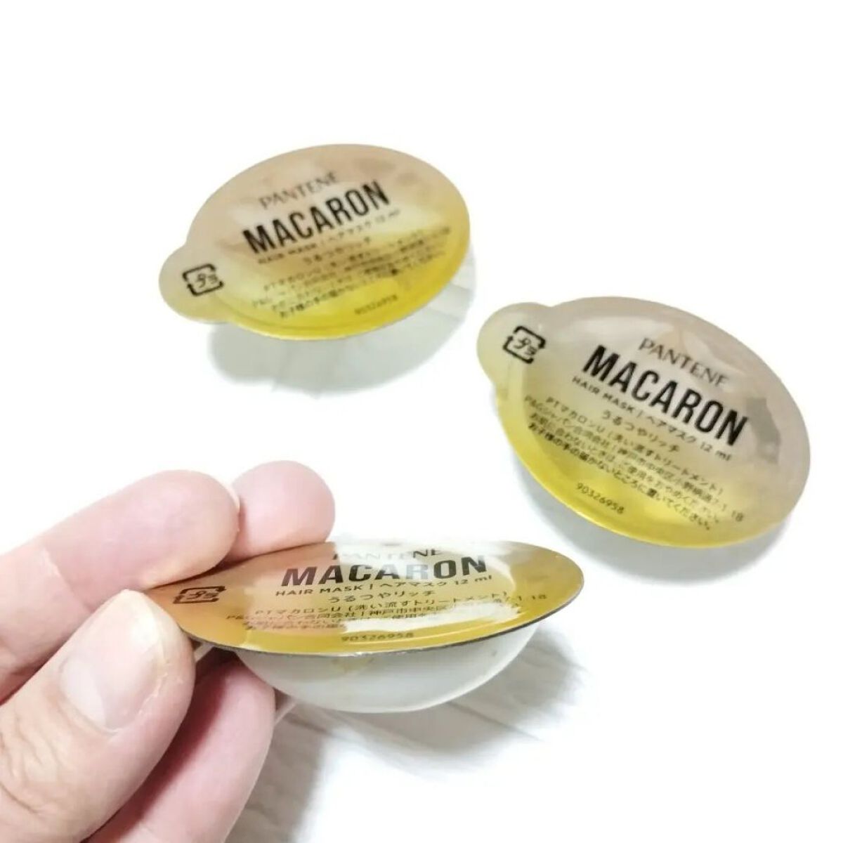 パンテーンマカロン ヘアマスク うるつやリッチ/パンテーン/ヘアマスク・ヘアパックを使ったクチコミ（2枚目）