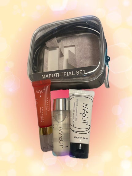MAPUTI トライアルセット/MAPUTI/トライアルキットを使ったクチコミ(1枚目)