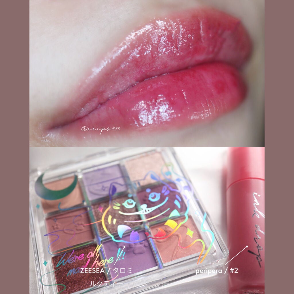 クォーツ 9色アイシャドウパレット(ドリームランドアイシャドウ)/ZEESEA/アイシャドウパレットを使ったクチコミ(4枚目)