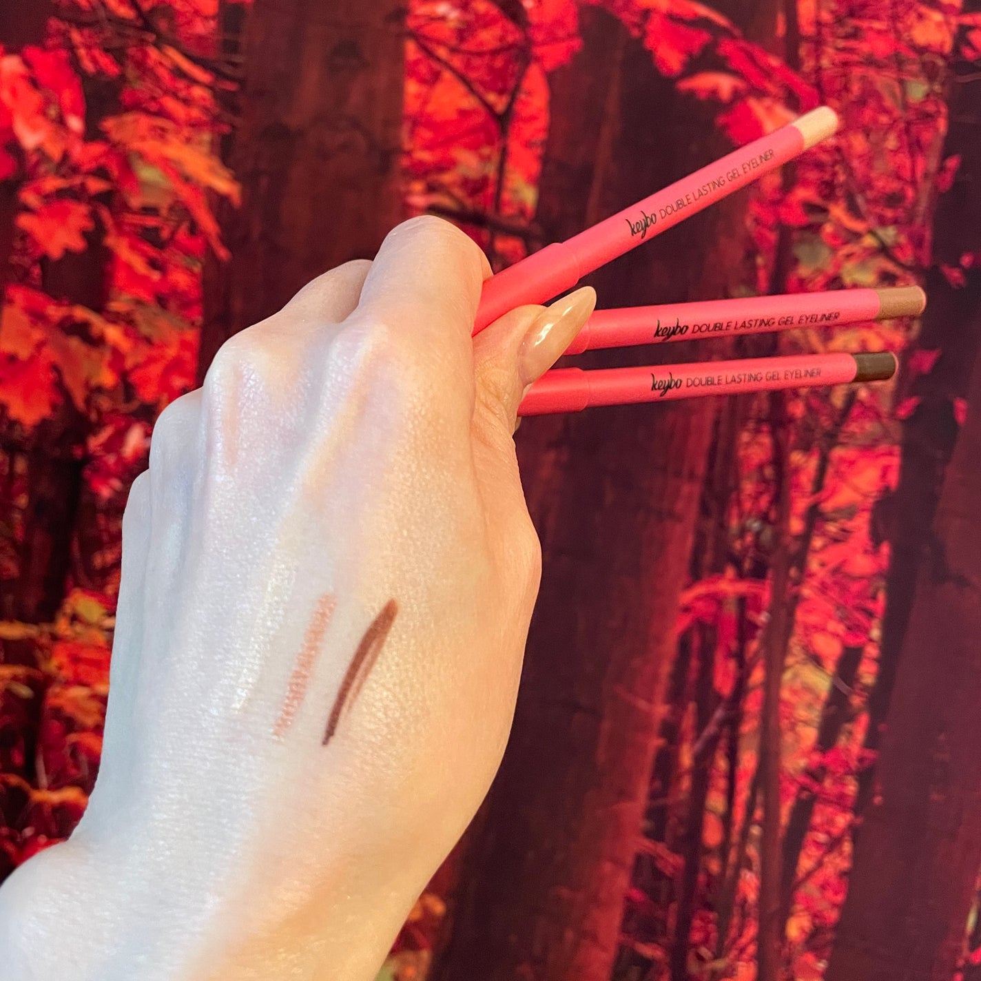 ダブルラスティングジェルライナー/keybo/ジェルアイライナーを使ったクチコミ(2枚目)
