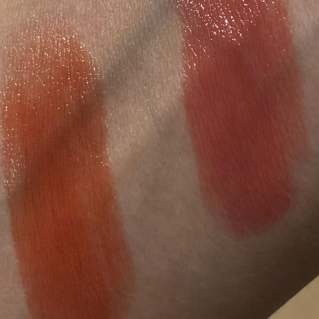 ミネラルルージュ サンセットオレンジ/エトヴォス/口紅を使ったクチコミ（2枚目）