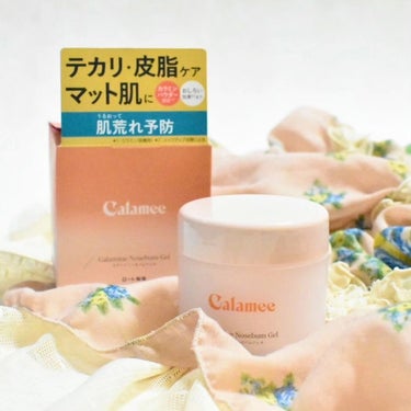 脂性肌・混合肌さんに👌
【Calamee(カラミー)  カラミンノーセバムジェル】
カラミンパウダー※1配合でテカリ・皮脂をケアしてくれるジェルです。


化粧水等で肌を整えてから使います。
柔らかなテ