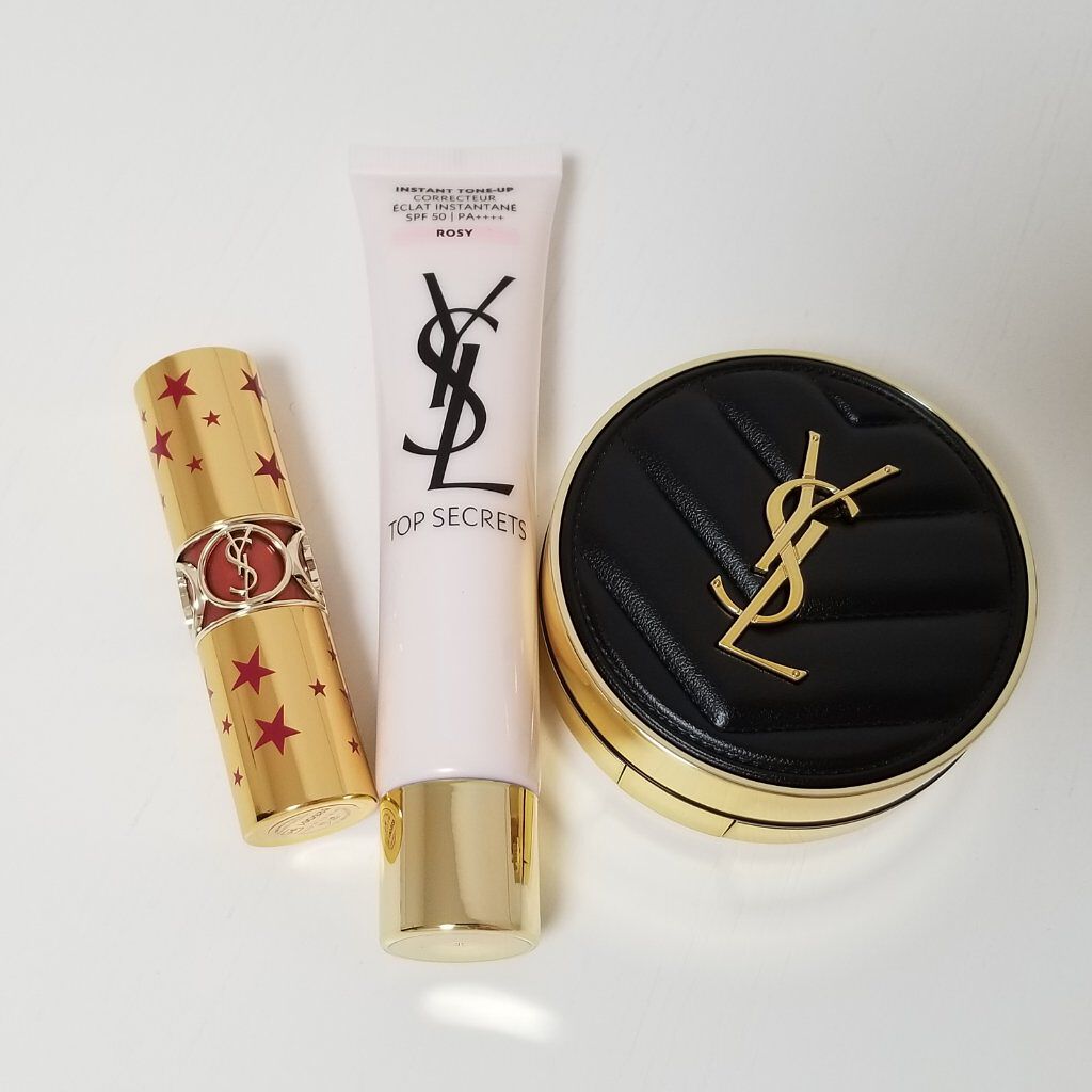 トップ シークレット インスタント トーンアップ ローズ/YVES SAINT LAURENT BEAUTE/化粧下地を使ったクチコミ（1枚目）