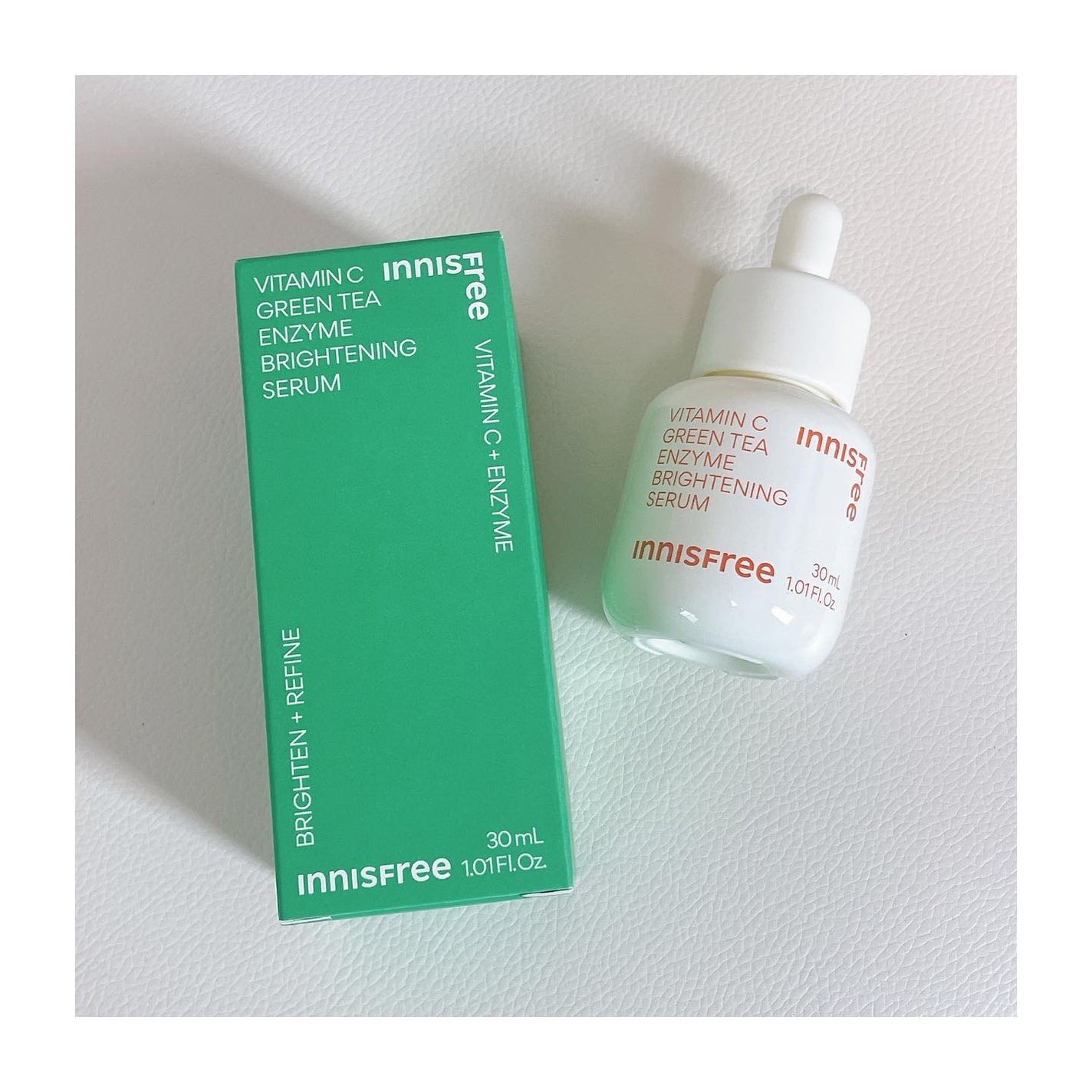 ビタC グリーンティーエンザイム ブライト セラム/innisfree/美容液を使ったクチコミ(2枚目)