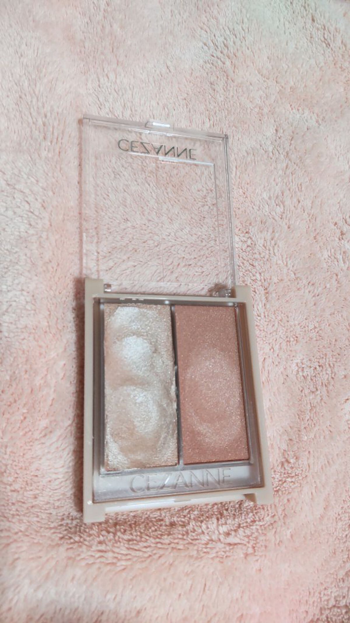 フェイスグロウカラー/CEZANNE/クリームハイライトを使ったクチコミ（2枚目）