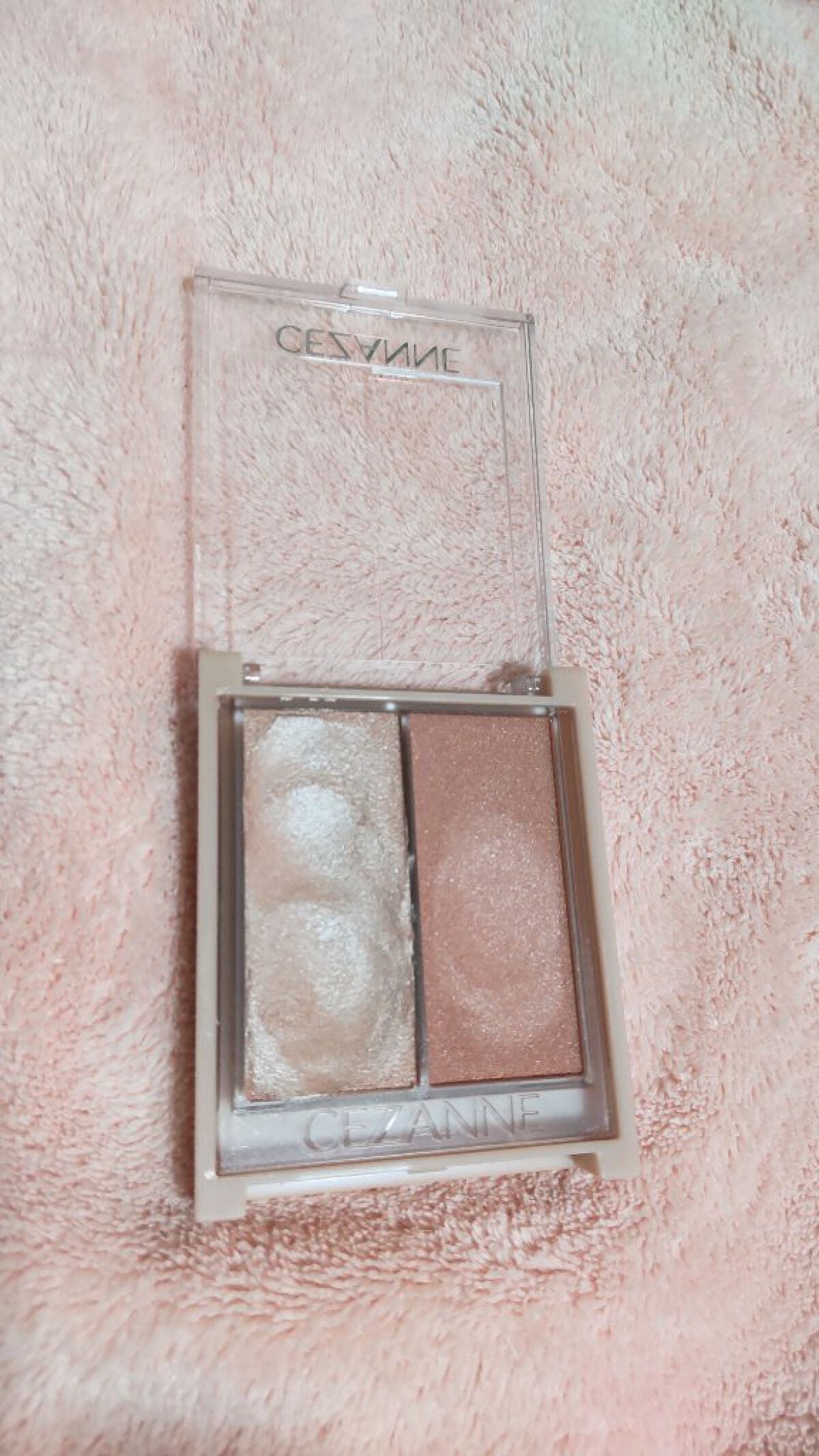 フェイスグロウカラー/CEZANNE/クリームハイライトを使ったクチコミ(2枚目)